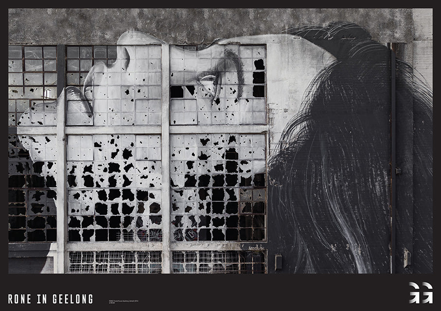 Rone 'Powerhouse Geelong' poster