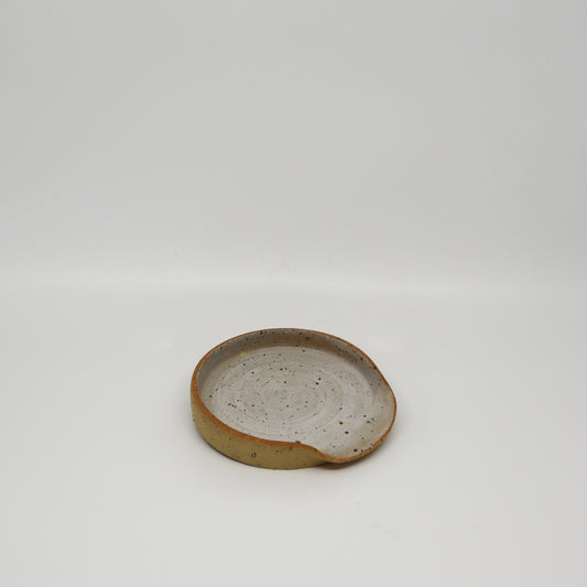 Pour and Plate ceramic spoon rest