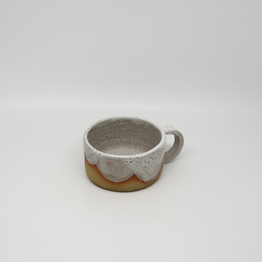 Pour and Plate cappuccino cup